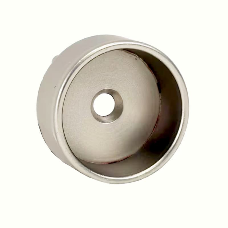 1-5/16" Diameter Closed Flange for Round Closet Rods, Pin Mount, Dull Nickel Finish