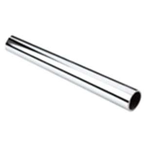 25mm Diameter Heavy Duty 96" Long Round Closet Rod, Chrome Finish