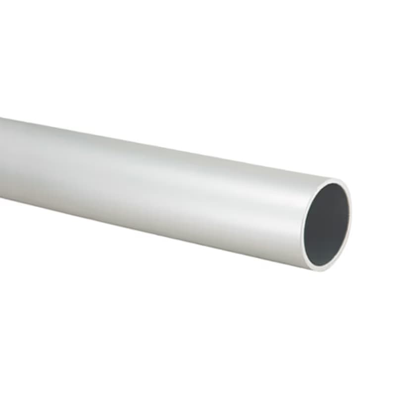PRO 1-5/16" Diameter 96" Long 14 Ga Aluminum Round Closet Rod, Dull Nickel Finish