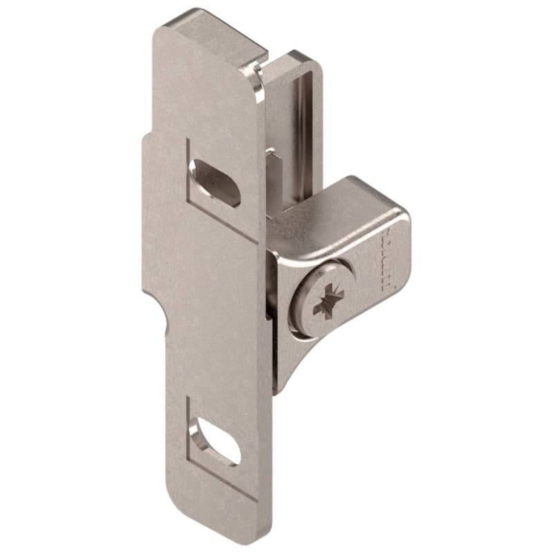 Metabox 320N Left-Hand Standard Front Fixing Bracket, Press-In, 2-1/8", Nickel-Plated