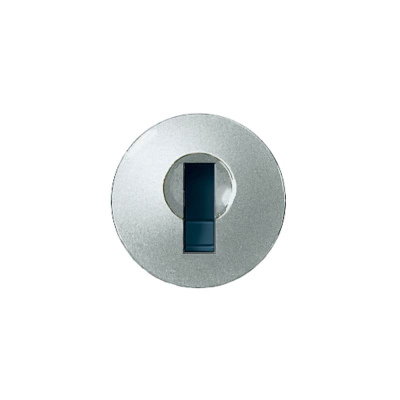 LP-700 Disc Tumbler Lock Plug, Satin Nickel, Keyed to 100TA Key
