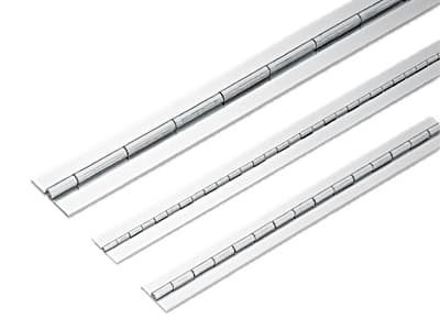 32mm x 1000mm Weld-On Piano Hinge, Satin Stainless Steel (20/Box)