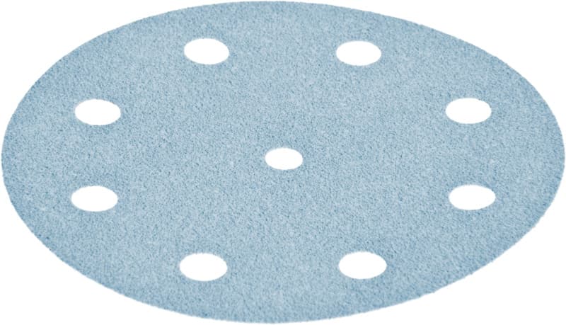 5" Hook/Loop Multiple Grit 9 Holes Granat Sanding Disc Starter Set, Aluminum Oxide/Ceramic