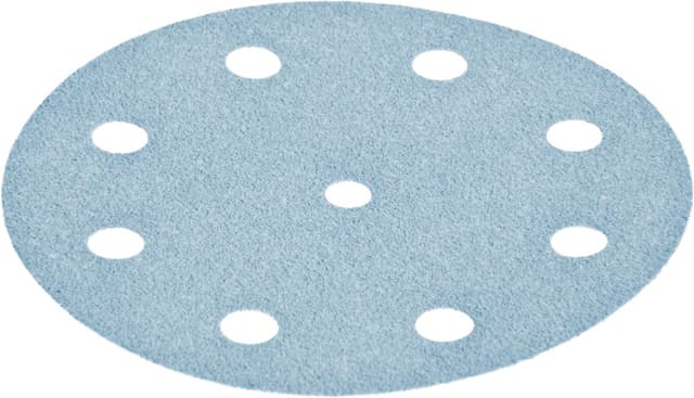 5" Hook/Loop Multiple Grit 9 Holes Granat Sanding Disc Starter Set, Aluminum Oxide/Ceramic