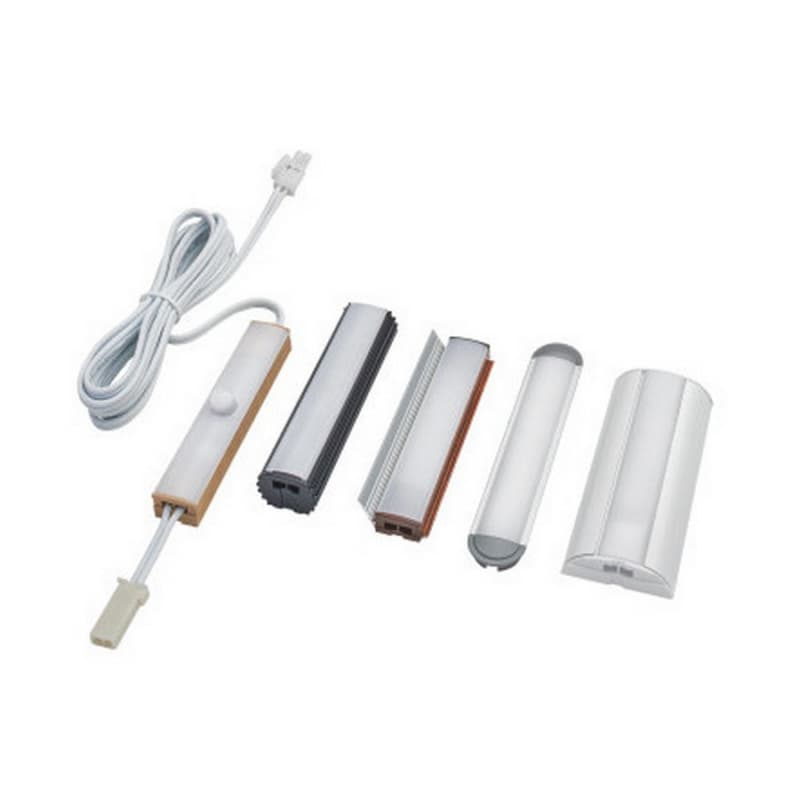T765 60W/96W Curved Profile Touch Dimmer/Motion Controller Combo for 3 Minutes, 3.94", Dark Cherry