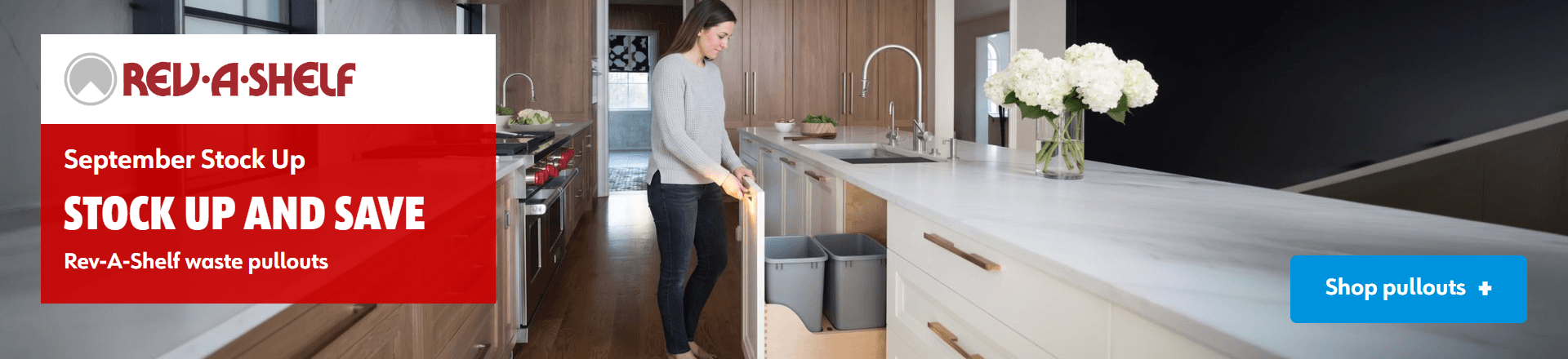September Stock Up Sale Waste Pullouts