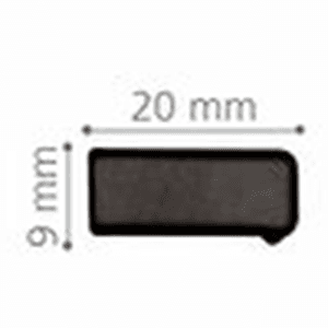 2-1/2" 22891 Series Cabinet Pull, Satin Nickel Performance Finish Alt 2 - Image