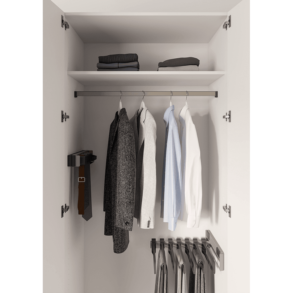 18" x 14" Conero Leather Mat with Edge, Gray Stone Shagreen, 5/Box Alt 2 - Image