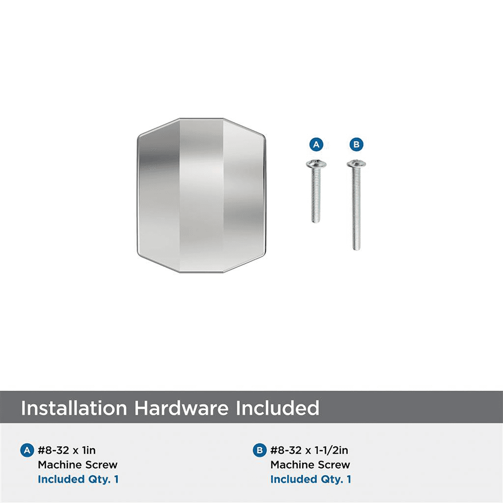 1-1/2" Bellamy Cabinet Knob, Satin Nickel Alt 2 - Image