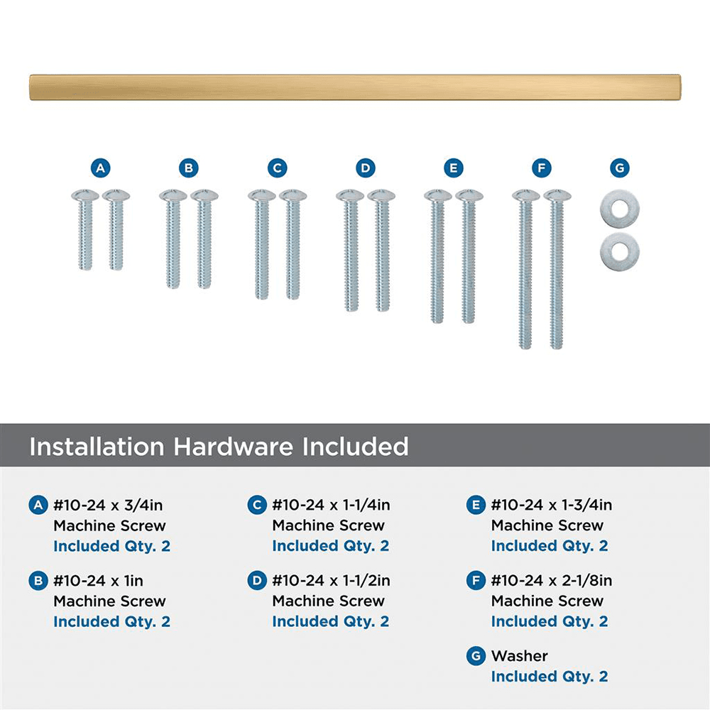 457mm Merced Appliance Pull, Champagne Bronze Alt 2 - Image