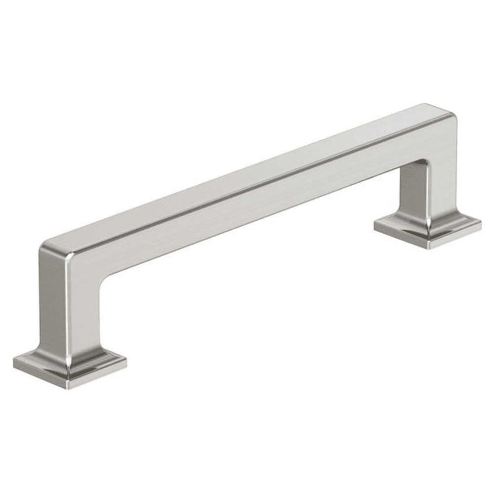 128mm Lintel Cabinet Pull, Satin Nickel Main - Image