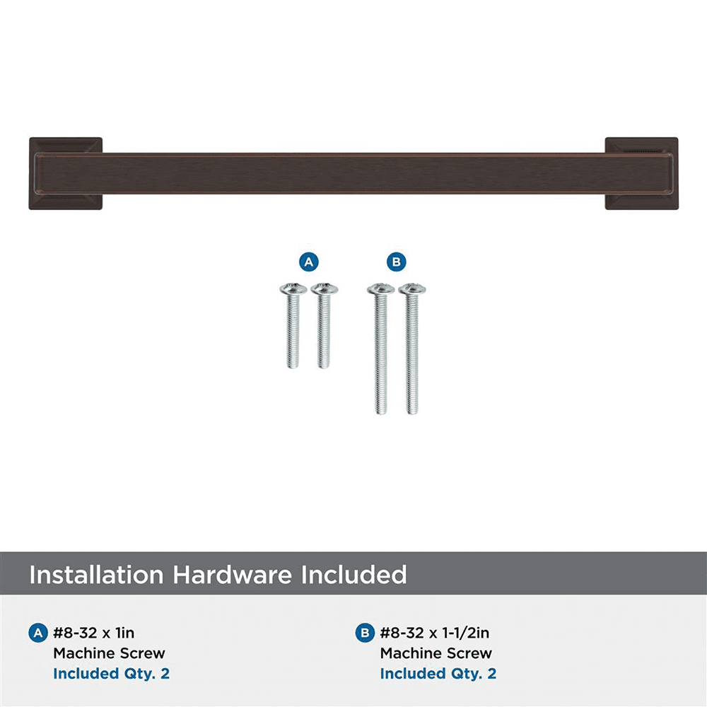 160mm Lintel Cabinet Pull, Oil-Rubbed Bronze Alt 2 - Image