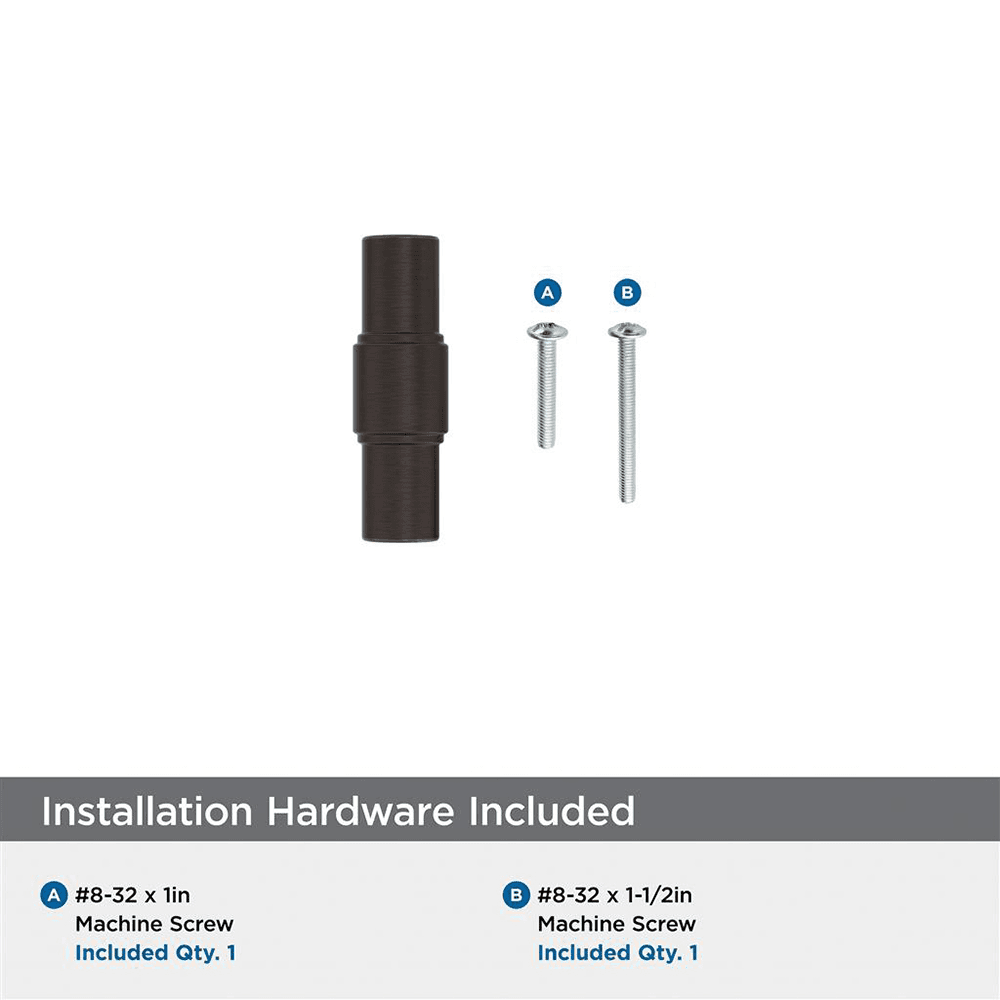 2" Faircrest Cabinet Knob, Oil-Rubbed Bronze Alt 2 - Image