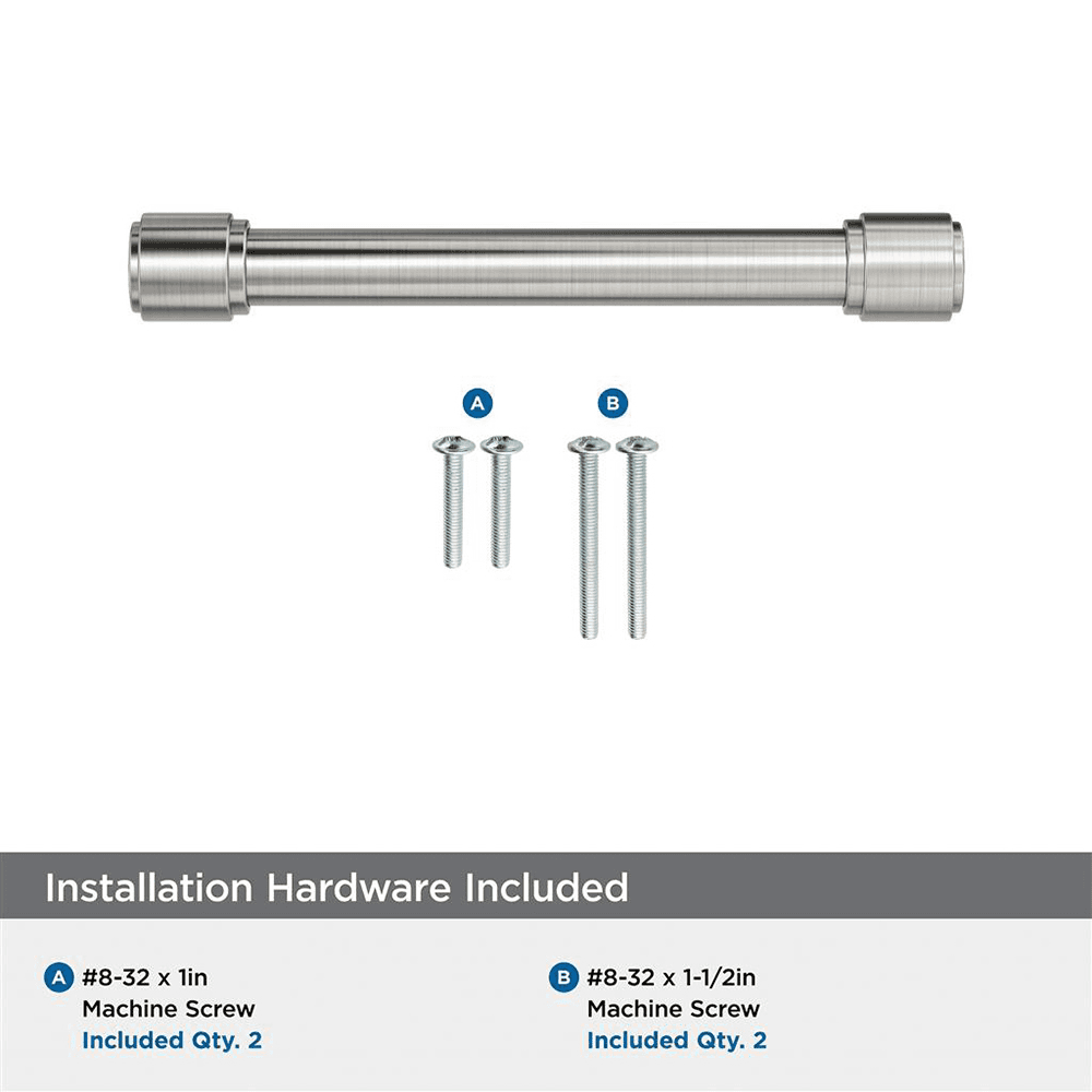 128mm Faircrest Cabinet Pull, Satin Nickel Alt 2 - Image