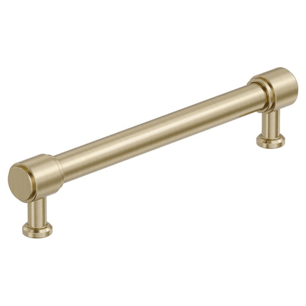 160mm Faircrest Cabinet Pull, Golden Champagne Main - Image