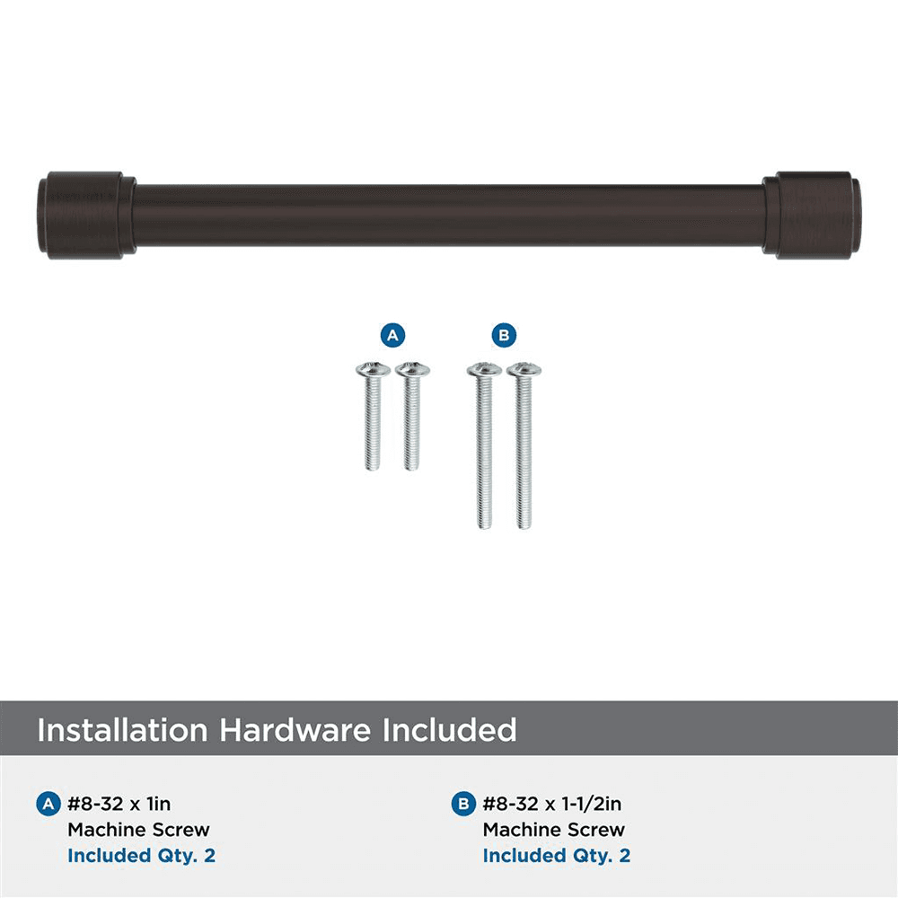 160mm Faircrest Cabinet Pull, Oil-Rubbed Bronze Alt 2 - Image