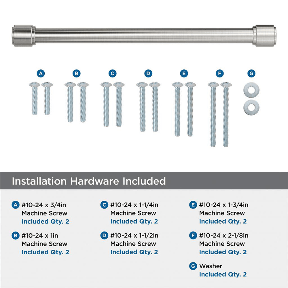 305mm Faircrest Appliance Pull, Satin Nickel Alt 2 - Image