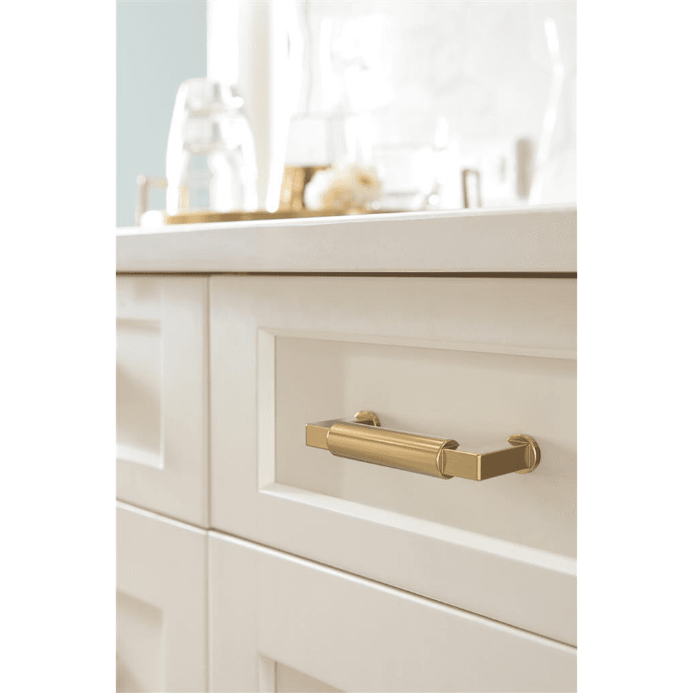 76mm Balon Cabinet Pull, Champagne Bronze Alt 3 - Image