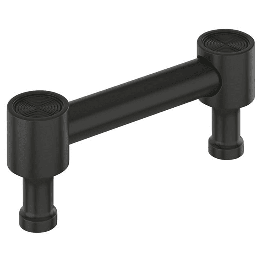 76mm Dupont Circle Cabinet Pull, Matte Black Main - Image