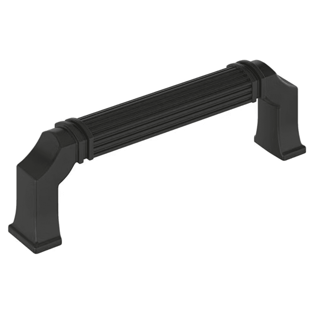 96mm Townsend Cabinet Pull, Matte Black Main - Image