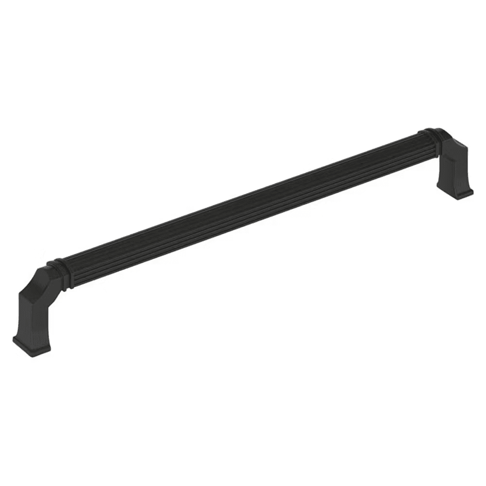 256mm Townsend Cabinet Pull, Matte Black Main - Image