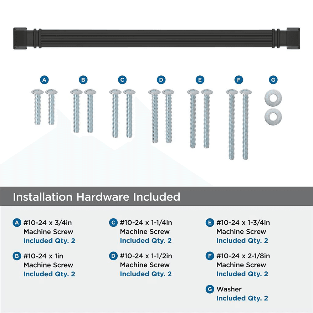 305mm Townsend Appliance Pull, Matte Black Alt 2 - Image