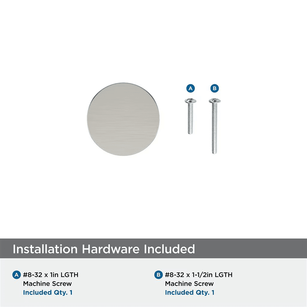 32mm Fairfax Cabinet Knob, Satin Nickel Alt 2 - Image