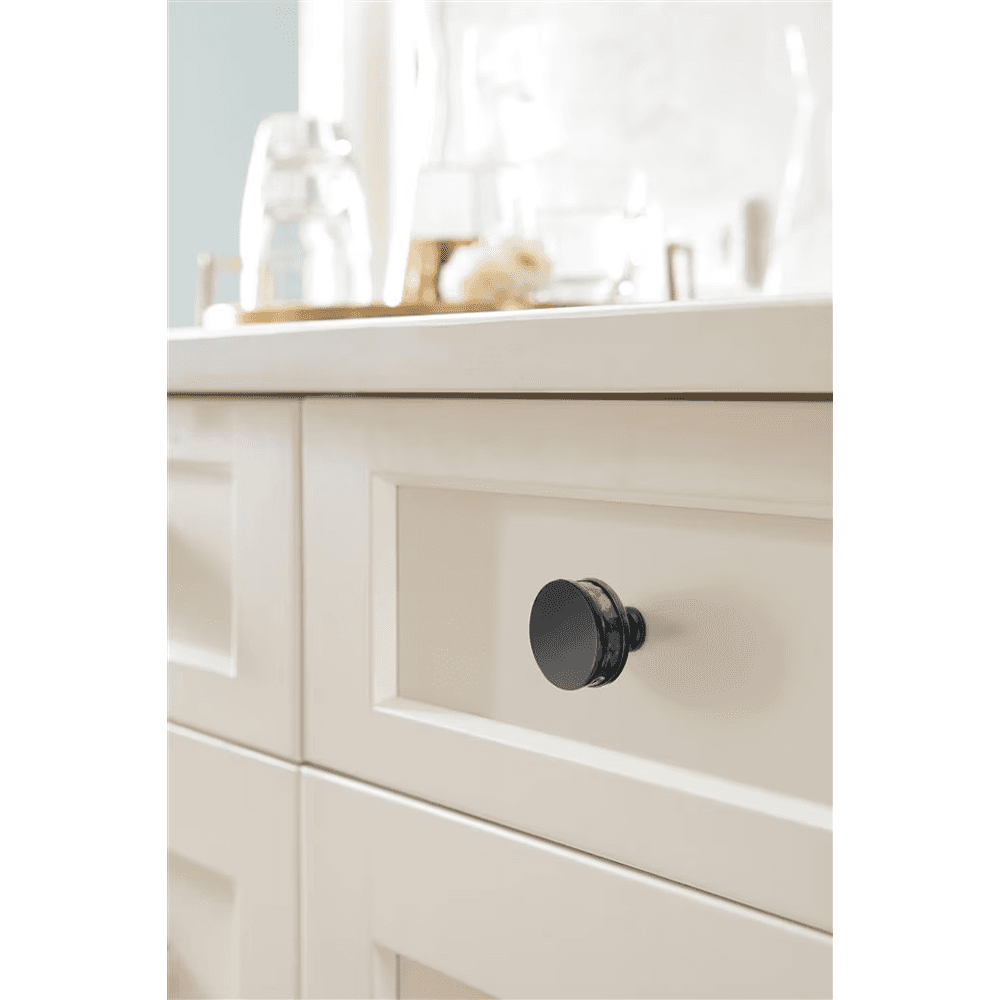 38mm Fairfax Cabinet Knob, Matte Black Alt 4 - Image