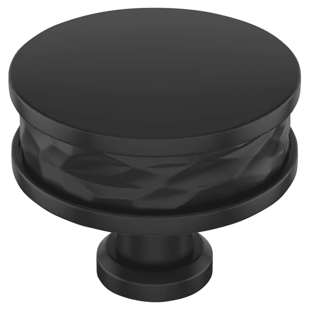 38mm Fairfax Cabinet Knob, Matte Black Main - Image