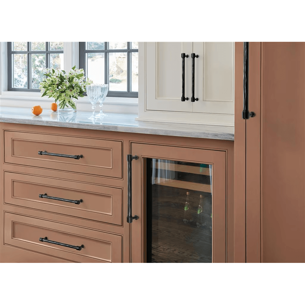 256mm Fairfax Cabinet Pull, Matte Black Alt 3 - Image