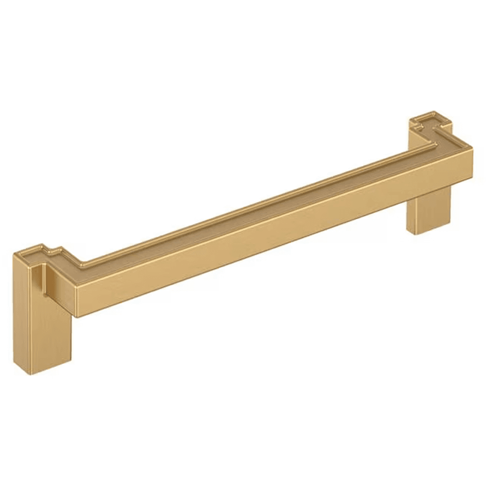 6-5/16" Rockhurst Cabinet Pull, Champagne Bronze Main - Image