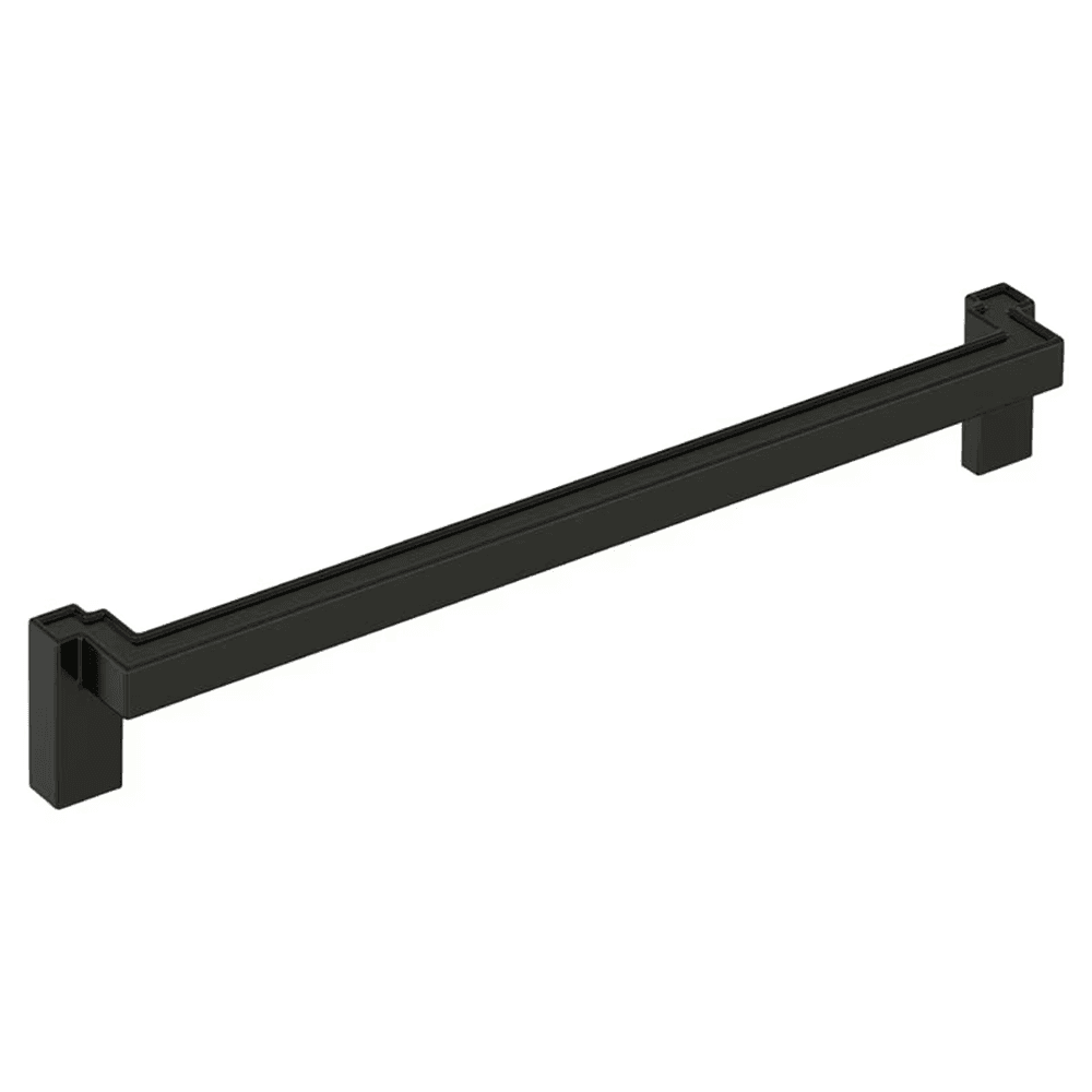 10-1/16" Rockhurst Cabinet Pull, Matte Black Main - Image