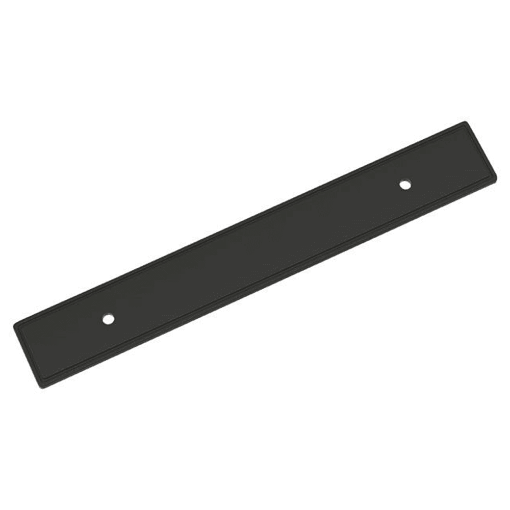 5-1/16" Thoreau Pull Backplate, Matte Black Main - Image