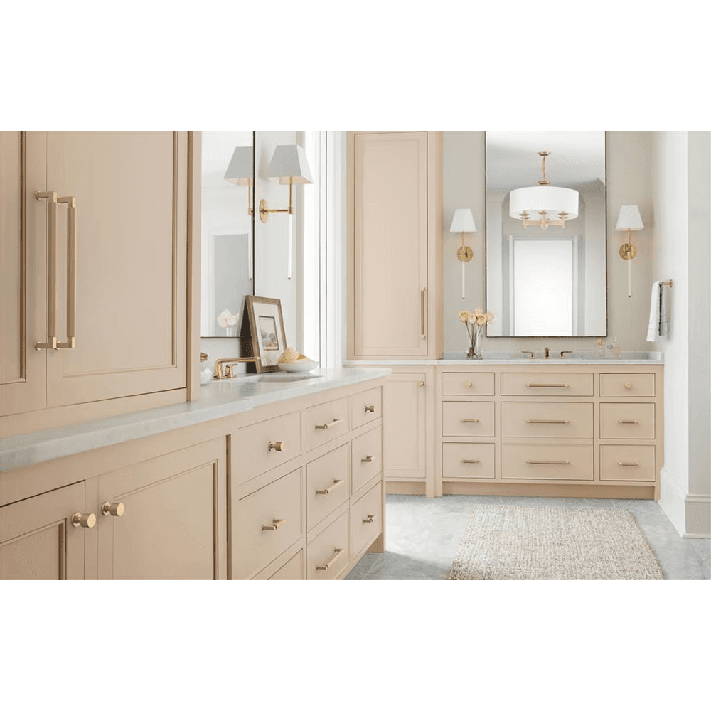 76mm Balata Cabinet Pull, Champagne Bronze Alt 4 - Image