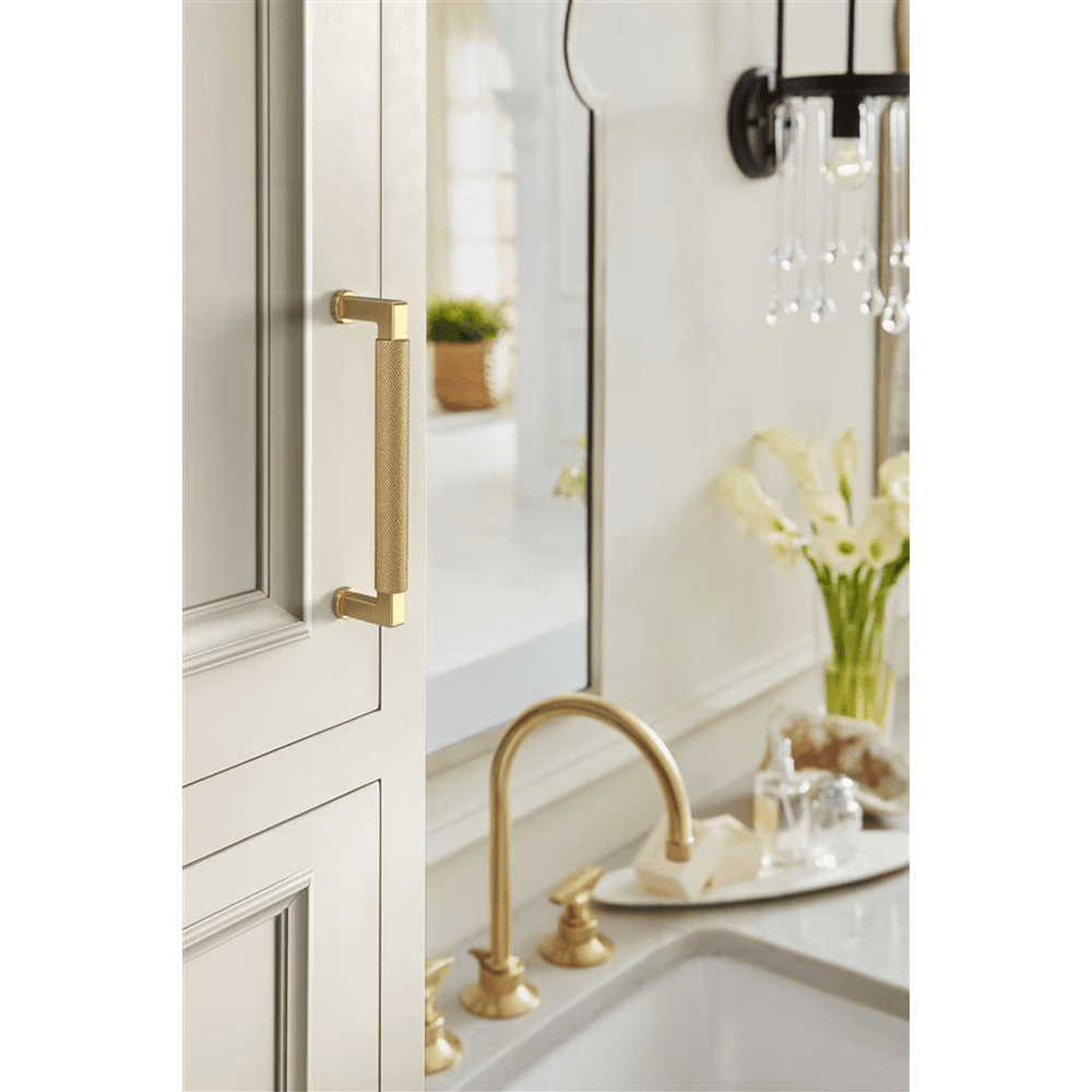 128mm Balata Cabinet Pull, Champagne Bronze Alt 3 - Image