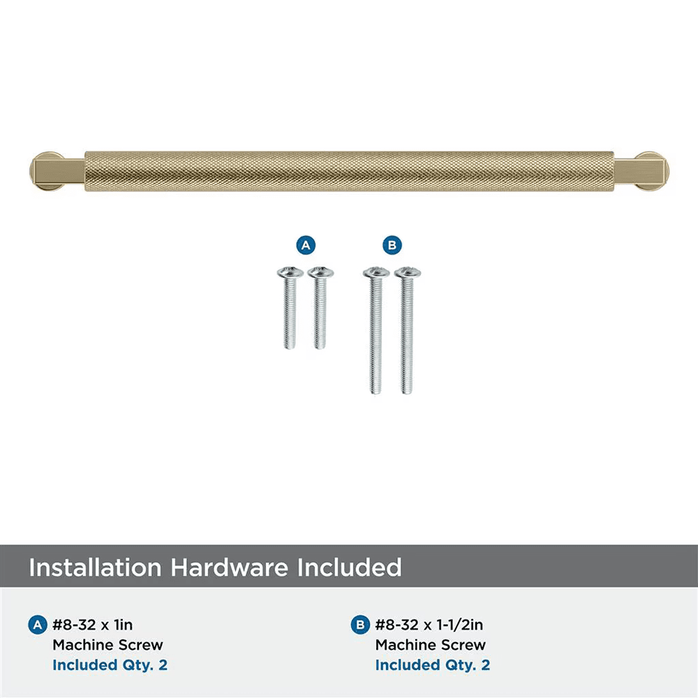 224mm Balata Cabinet Pull, Golden Champagne Alt 2 - Image