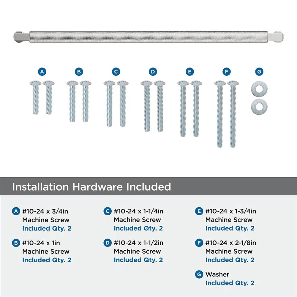 457mm Balata Appliance Pull, Polished Nickel Alt 2 - Image