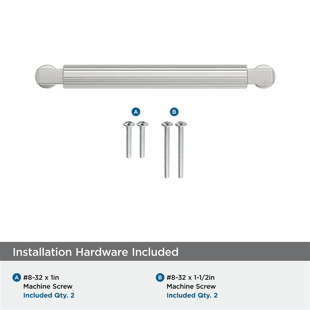 128mm Ballard Cabinet Pull, Satin Nickel Alt 2 - Image