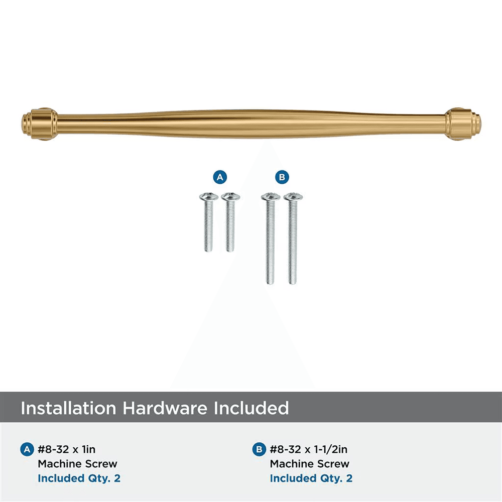 224mm Enlivity Cabinet Pull, Champagne Bronze Alt 2 - Image