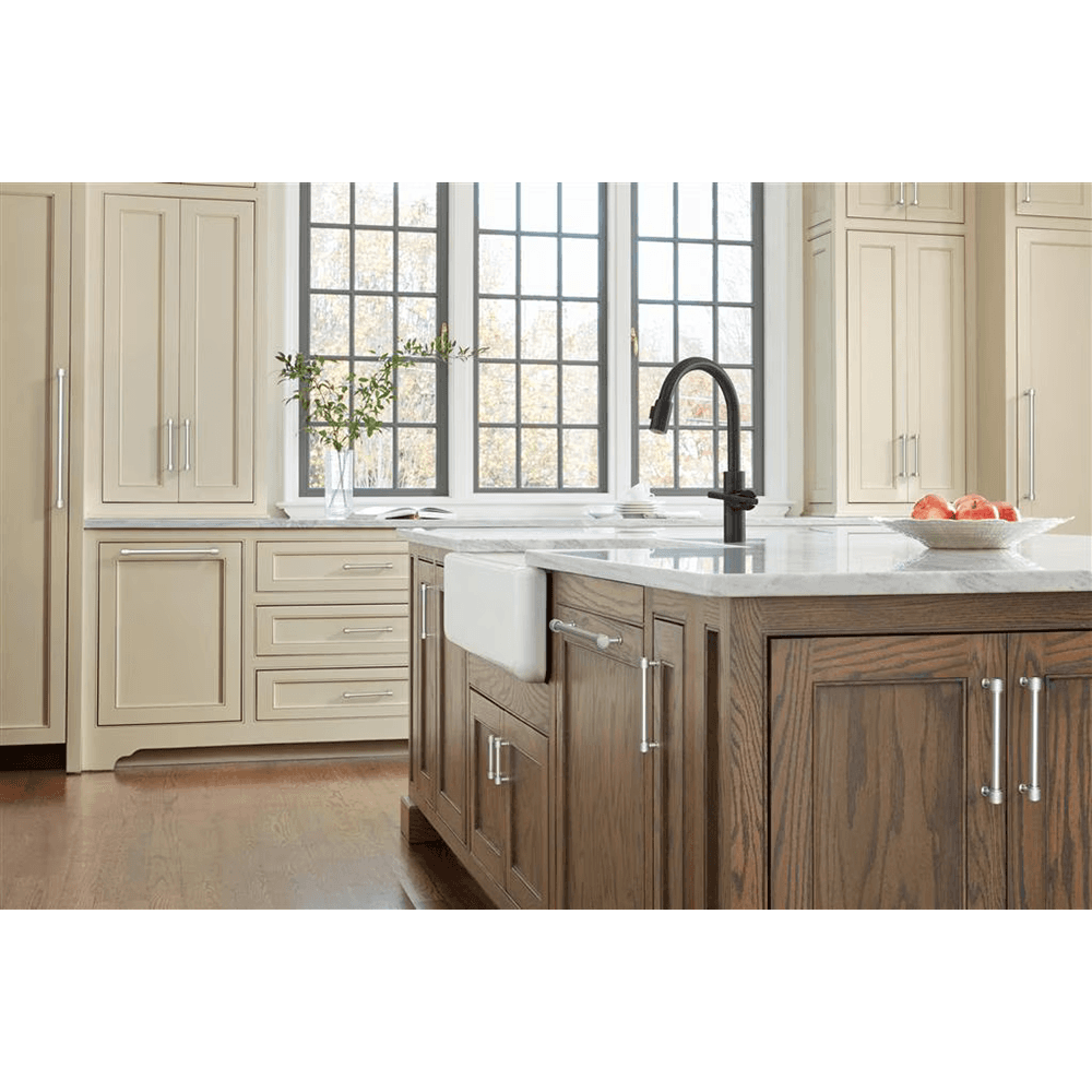 160mm Faraday Cabinet Pull, Polished Nickel Alt 4 - Image