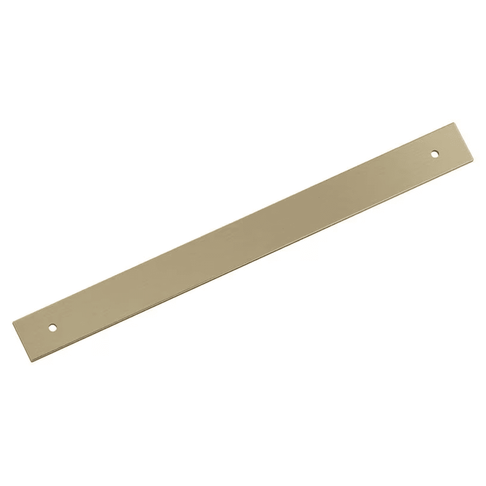 305mm Ladera Rectangle Appliance Pull Backplate, Golden Champagne Main - Image
