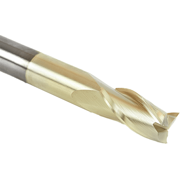 1/2" Dia x 1" Extra Long CNC 2D/3D Carving Flat Bottom 0.10° Straight Angle Solid Carbide Router Bit, 3 Flute, 1/2" Shank Alt 4 - Image