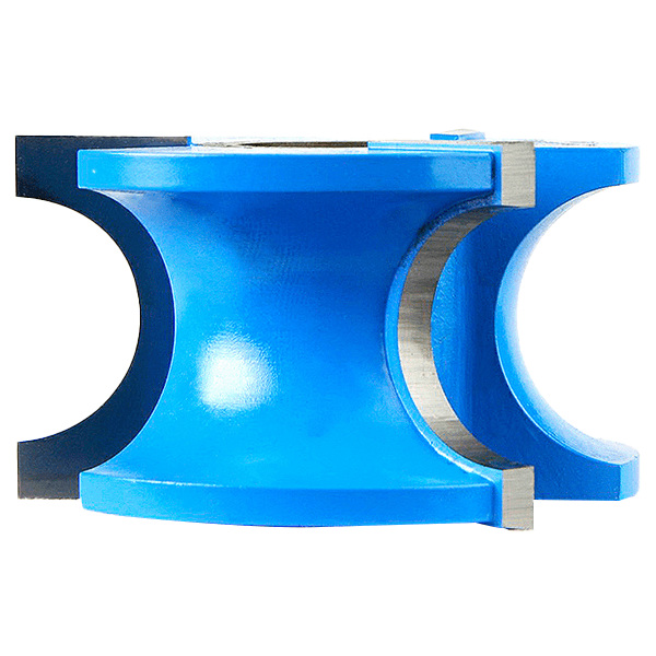 2-5/8" Dia x 1-1/2" Carbide Tipped 3-Wing Bull Nose Bit, 1/2" Radius x 1" Bead Radius Alt 1 - Image