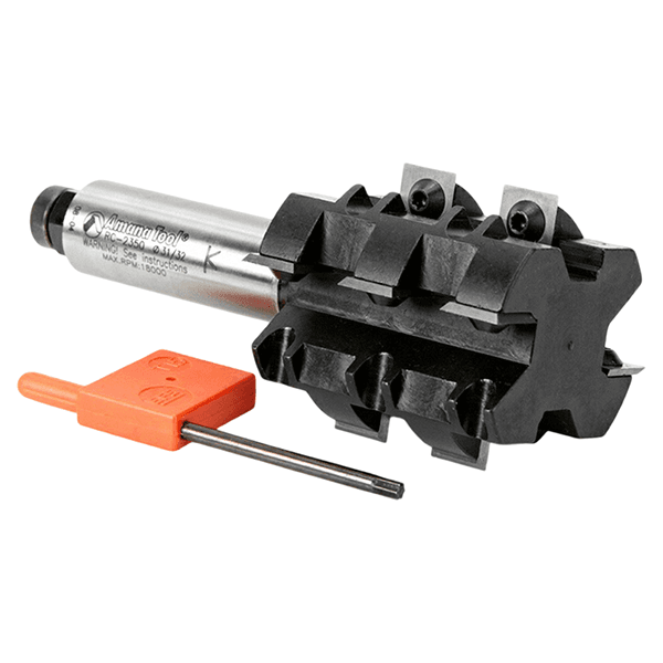 2" Dia x 2-13/64" CNC Rough Rabbeting/Sizing Insert Router Bit, 3/4" Shank Alt 2 - Image