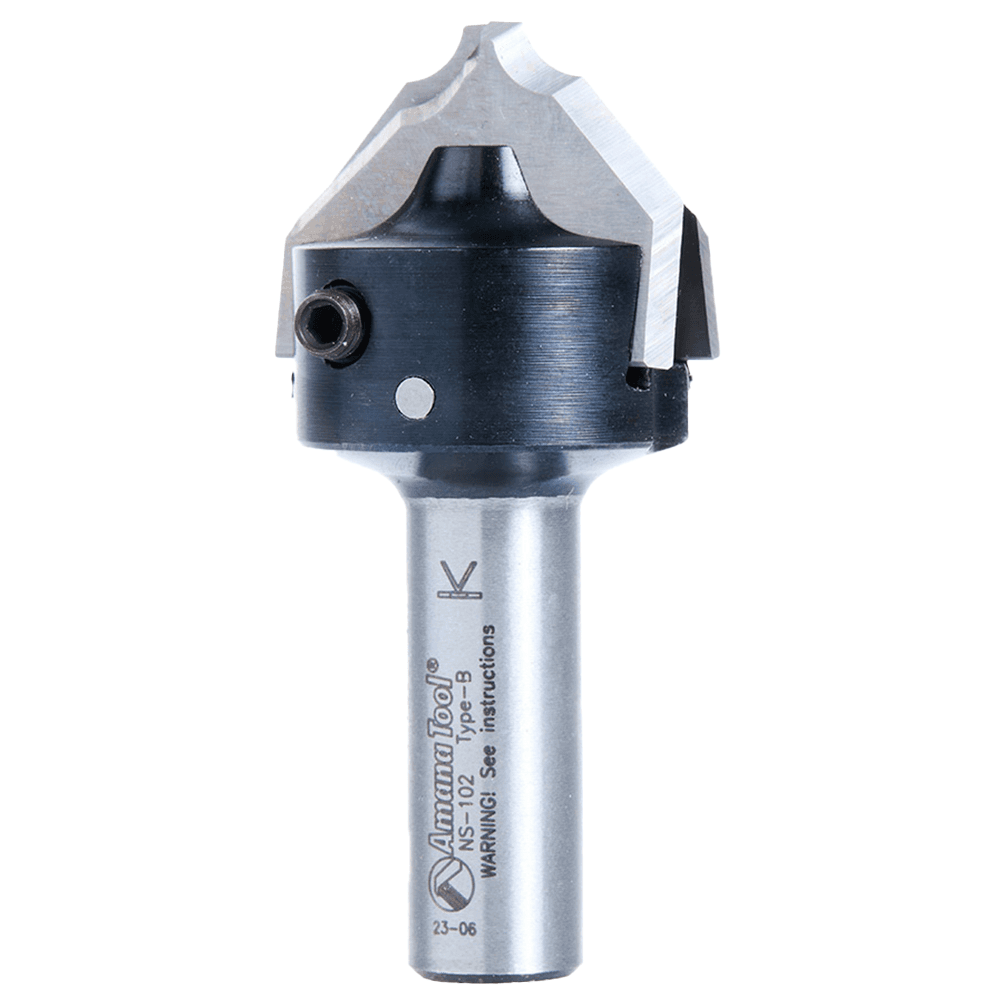 1-9/32" Dia x 15/16" CNC Insert Multi Profile Step 3 for MDF Cabinet Doors, 1/2" Shank Main - Image