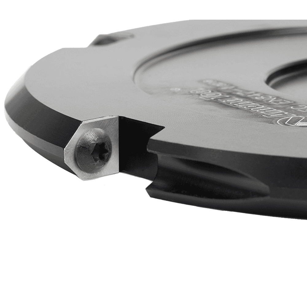 6" Dia x 5 Teeth Insert Carbide ACM 90° Double Edge V-Scoring, 5/8" Bore Saw Blade Alt 1 - Image