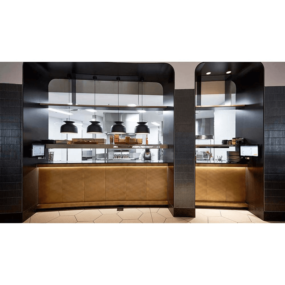 300 Series Phenolic Laminate 325 Statuary Brass, 0.044" Thick, 2' x 8' Alt 4 - Image