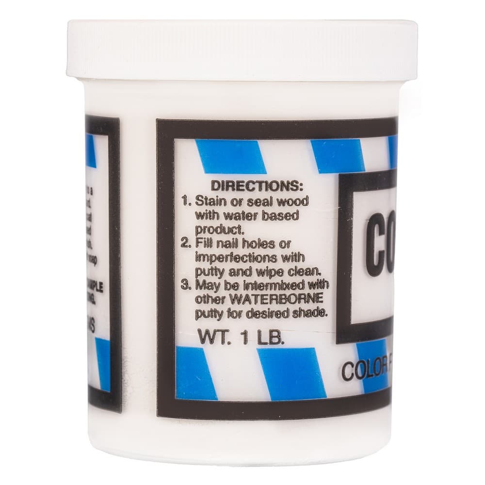 Color Putty Waterborne Wood Filler, 1 lb, 200 White - Image 3