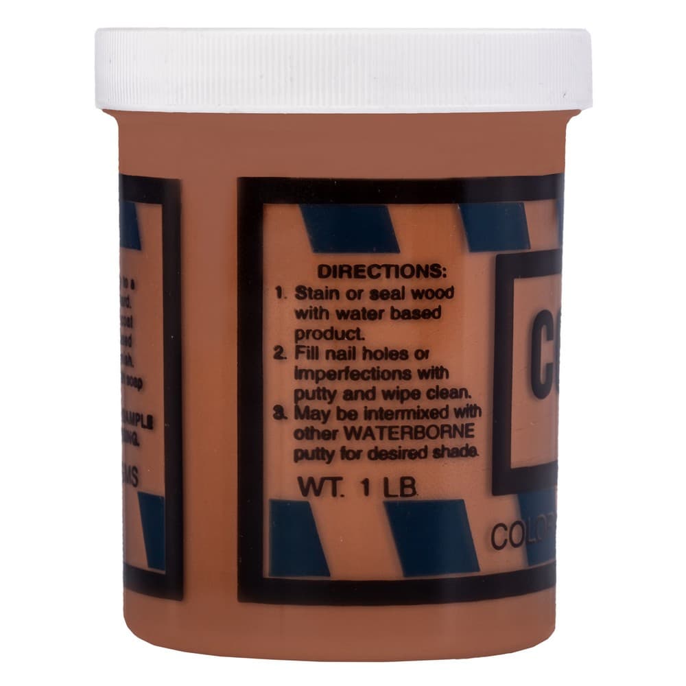 Color Putty Waterborne Wood Filler, 1 lb, 218 Cherry - Image 3