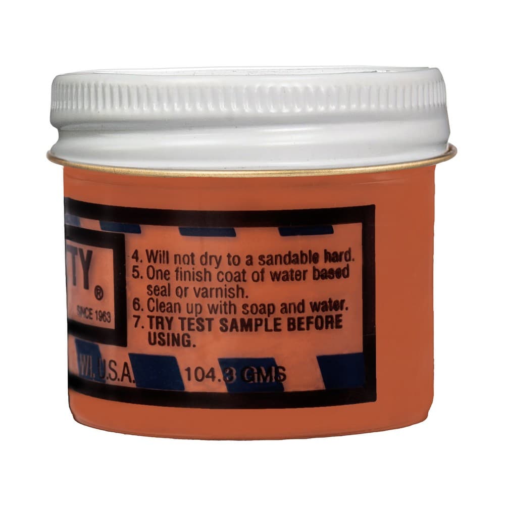Color Putty Waterborne Wood Filler, 3.68 oz, 224 Redwood - Image 2